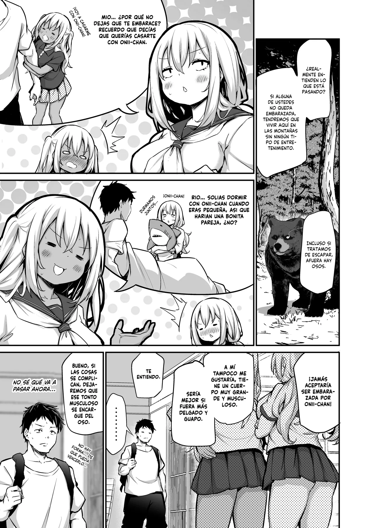 Imouto-tachi o Haramasenai to Derarenai Mura | Un Pueblo del que no Puedo Salir a Menos que Embarace a Mis Hermanas page 6 full