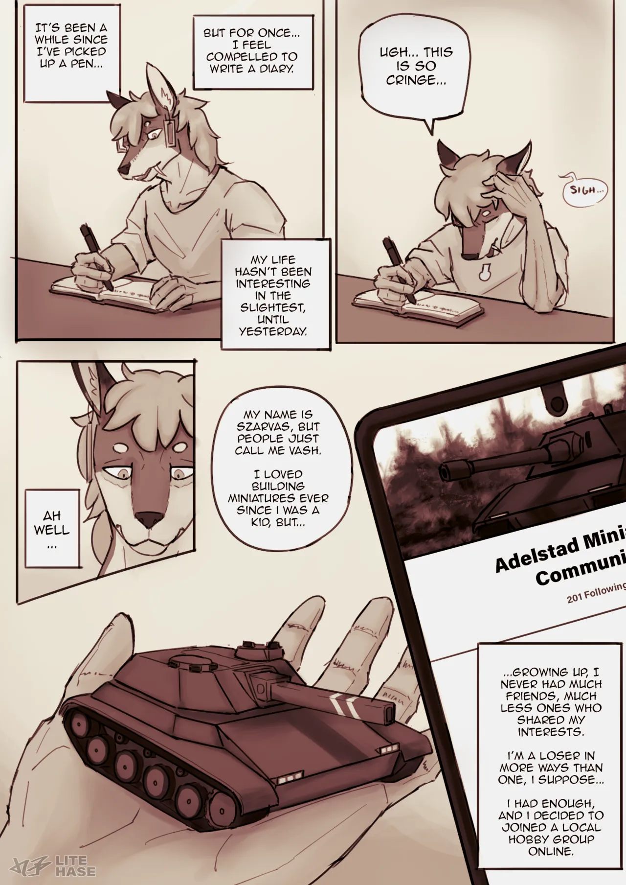 Dear Deer Diary page 2 full