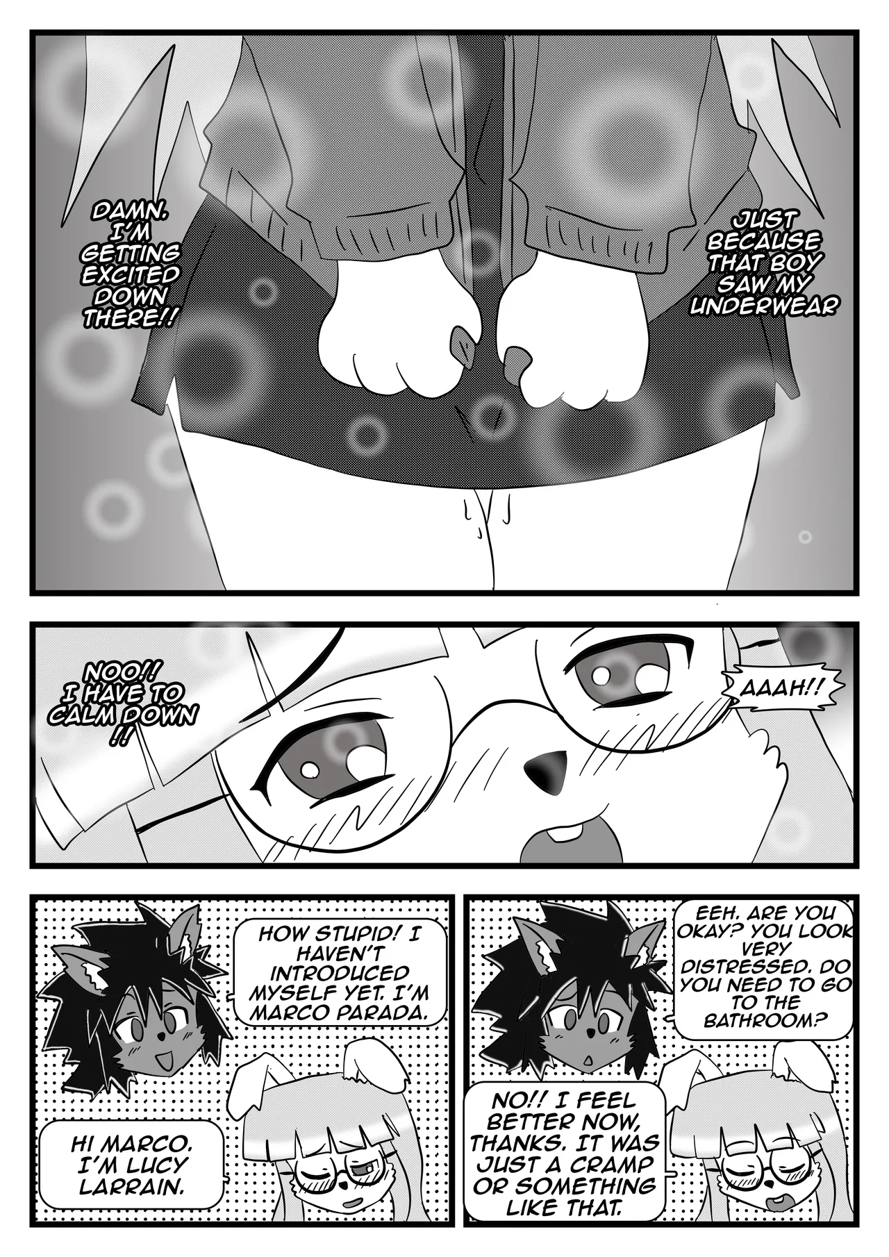 The Test Boyfiend and the Romanitc Nerd page 8 full