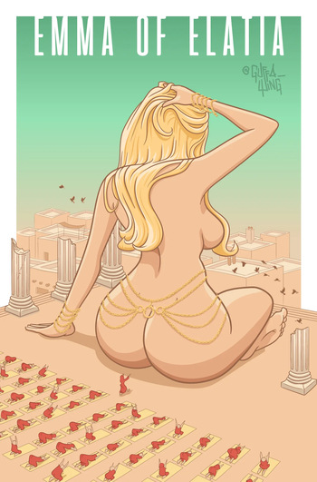 [Guffawing] Emma of Elatia (1 and 2) cover