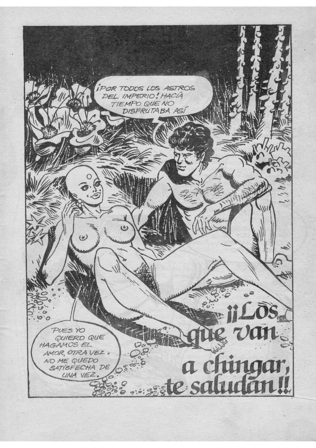 Las Eroticas Aventuras de Corsican Sexpace - N°7 - ¡¡Los que van a chingar, te saludan!! page 3 full