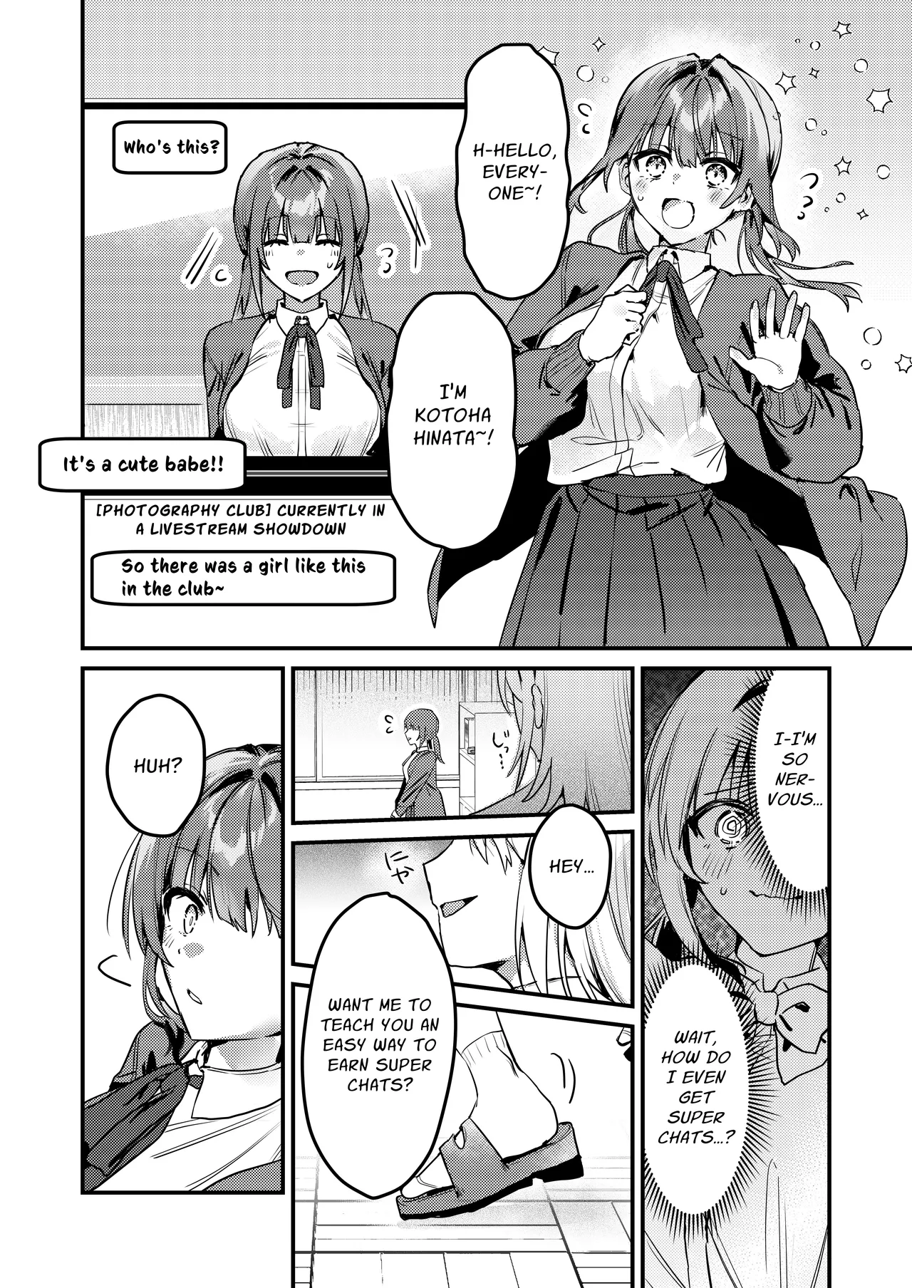 Watashi ga Haishin de Porori Shichau tte Uso Desu yo ne!? | It's Not True That My Breasts Will Be Exposed During The Live Stream, Right!? page 11 full