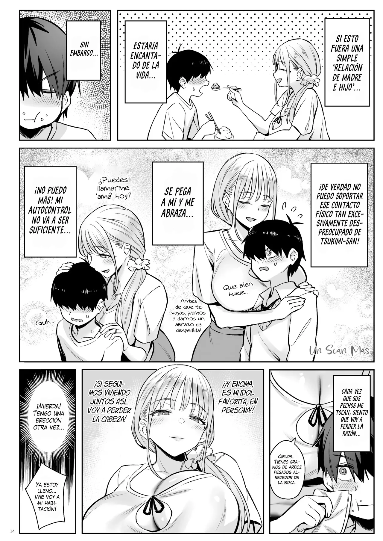 Moto Mahou Shoujo no Kazoku Banashi Tsuki｜La Historia Familiar de la Ex Chica Mágica Tsuki page 12 full