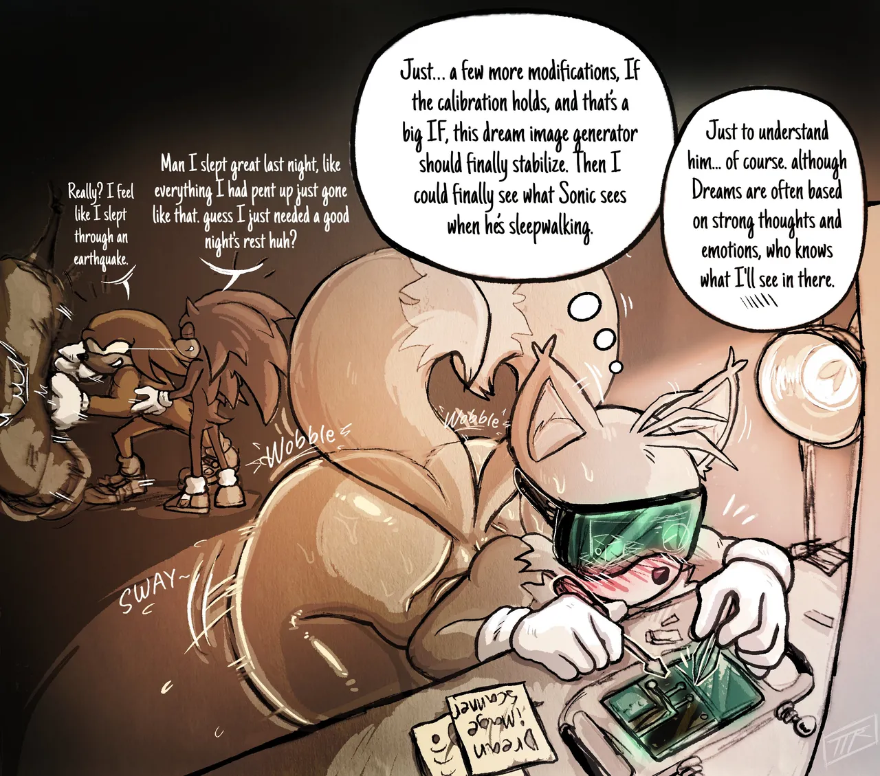 Tails's Big Sleepover page 5 full