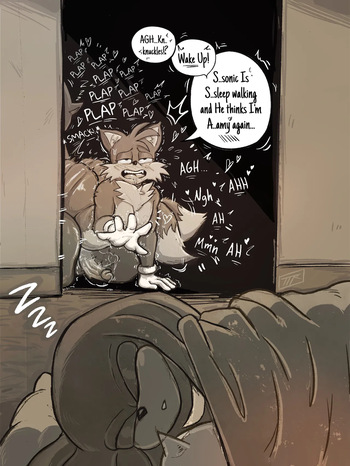 [KojoArts] Tails's Big Sleepover (Gone Sexual🔞) cover