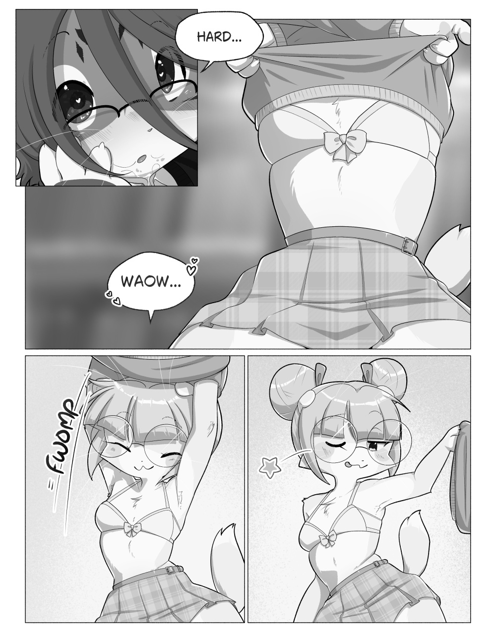 Orito and Minette: Visit the Library page 10 full