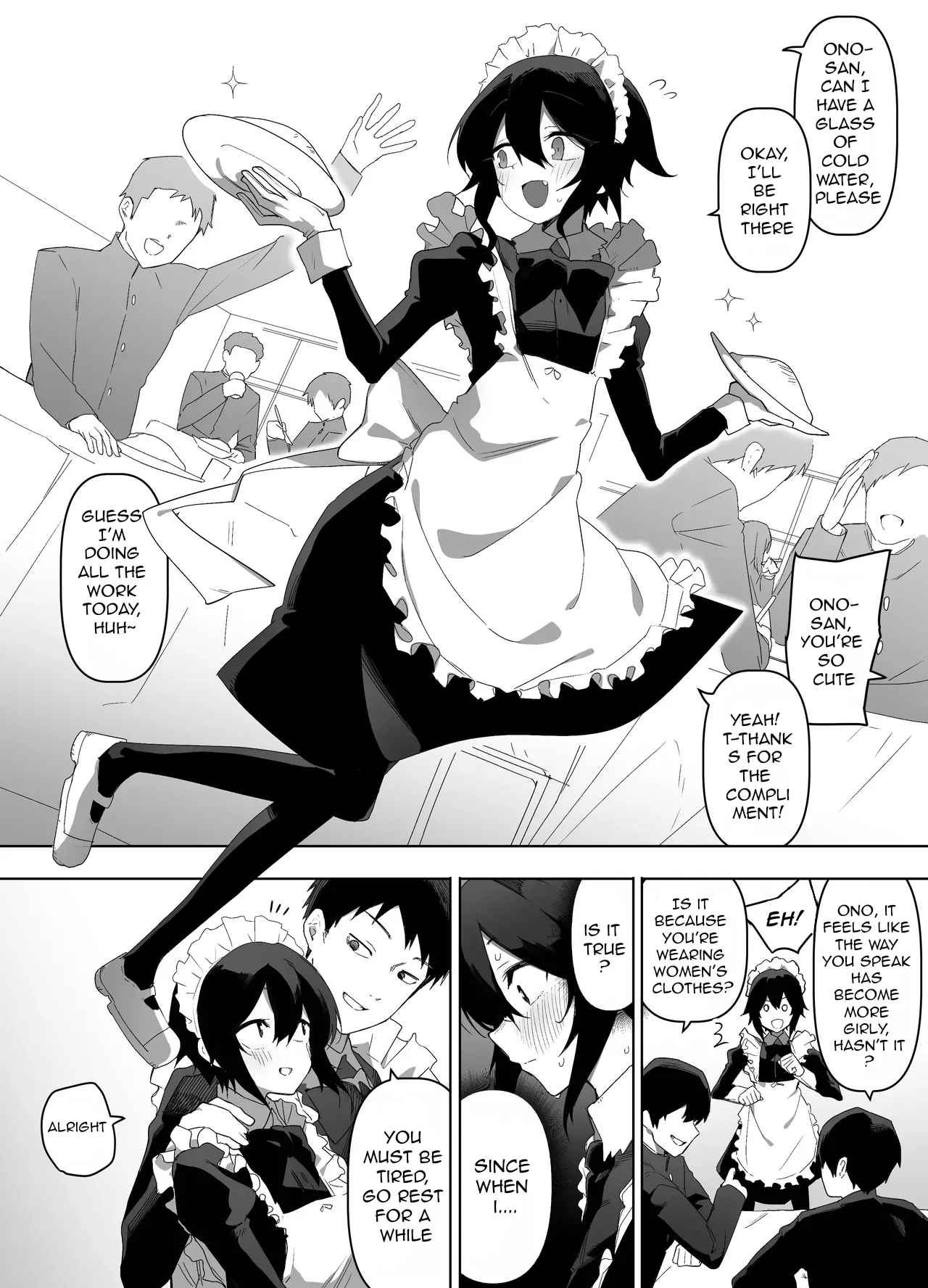 Nonke na Ore ga Doukyuusei ni Me o Tsukerare Mesu Ochi Suru Hanashi | A story about how a straight guy like me gets targeted by a classmate and turned into a woman page 4 full