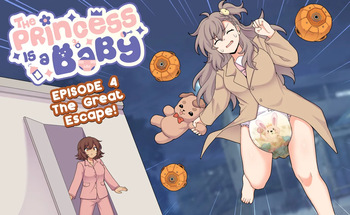 [Hitsujiomo] The Princess is a Baby Volume 4 cover