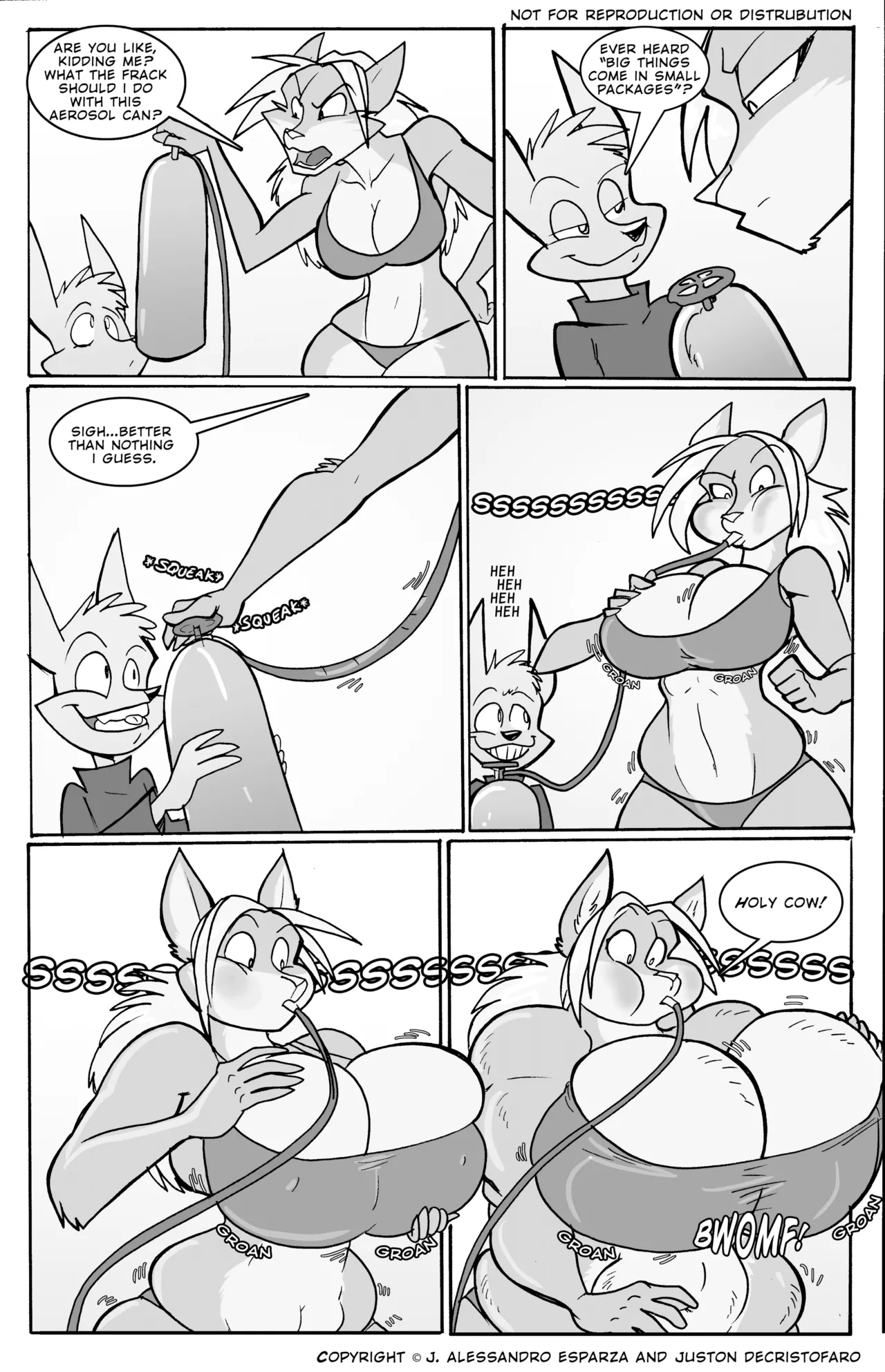 Attack of the 50 foot Wolfette pt1 page 6 full