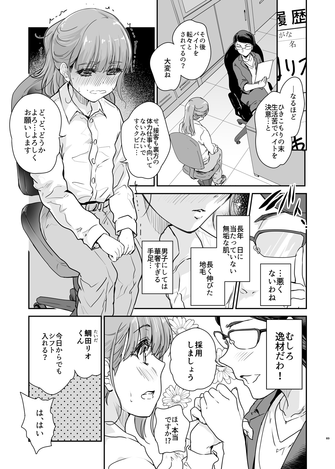 Otokonoko Kafe Cherimagu e Youkoso page 2 full