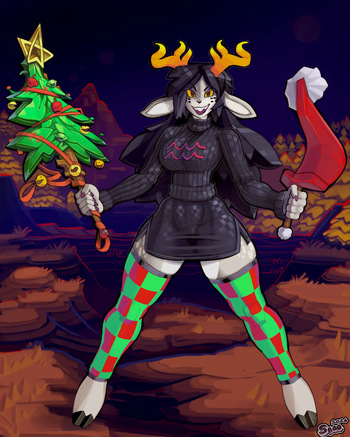 [Snao] Noelle's Trollsona (Deltarune//Homestuck) cover