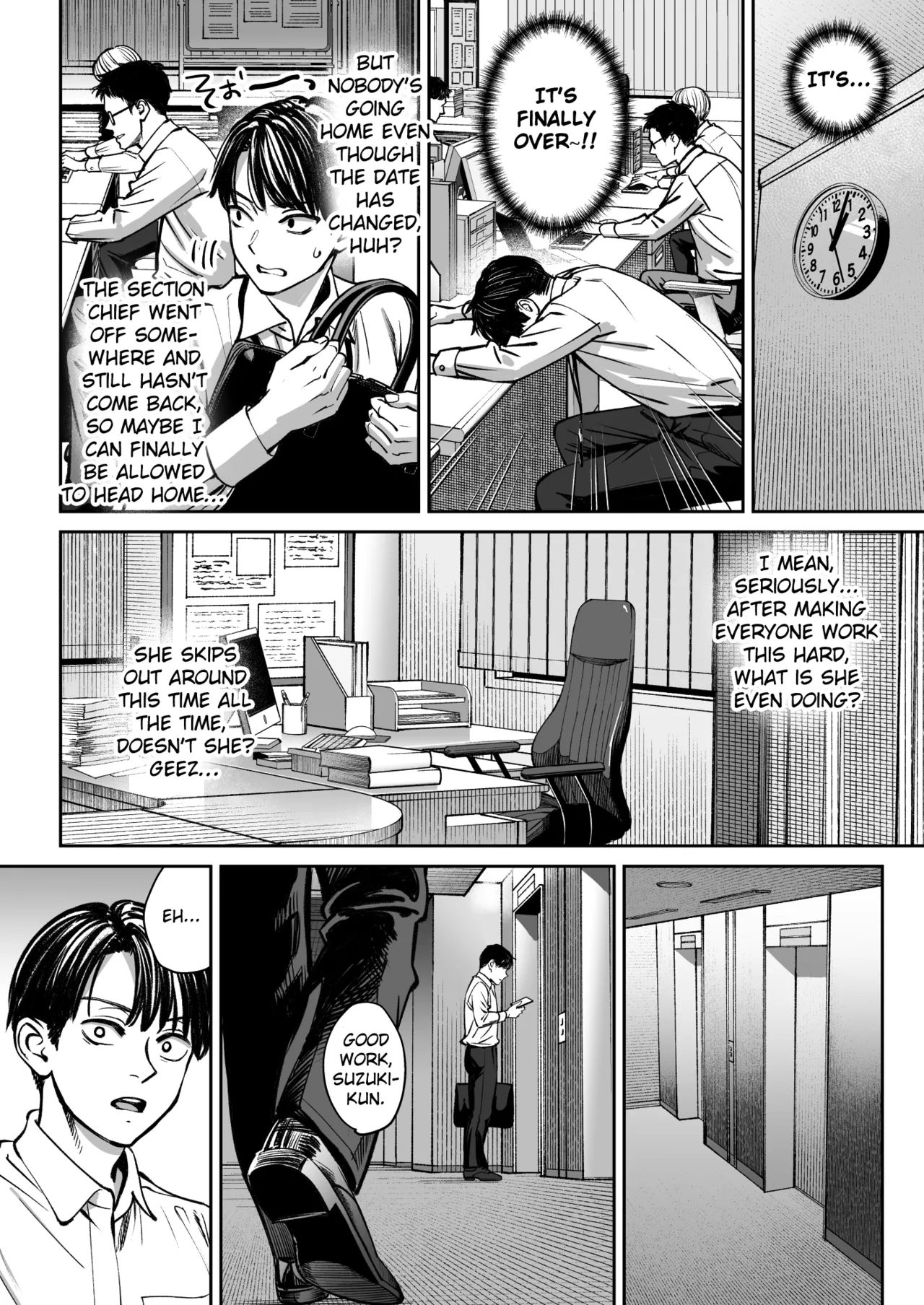 Black Kigyou no Kamin Shitsu ga Yari Beya ni Natteta Hanashi page 11 full