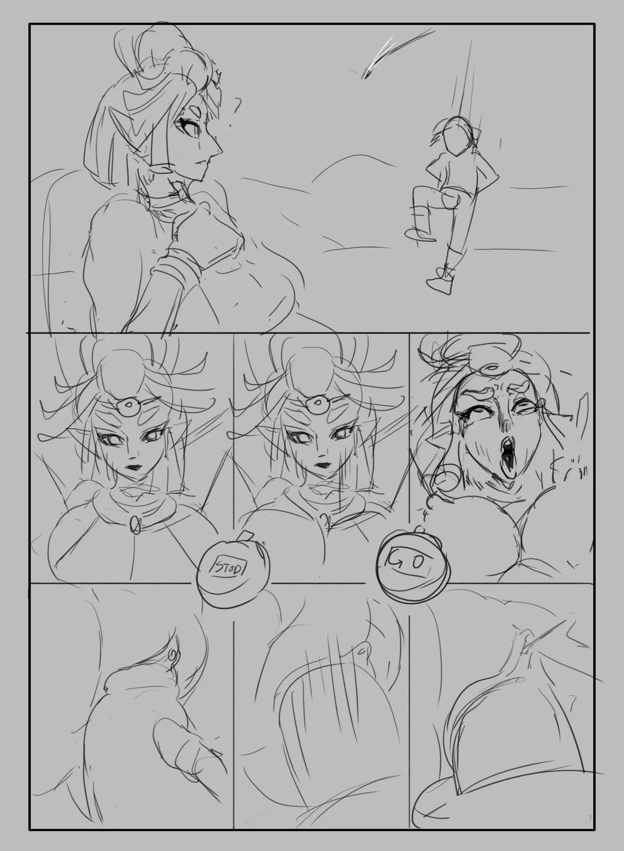 Time Stop Comic page 10 full