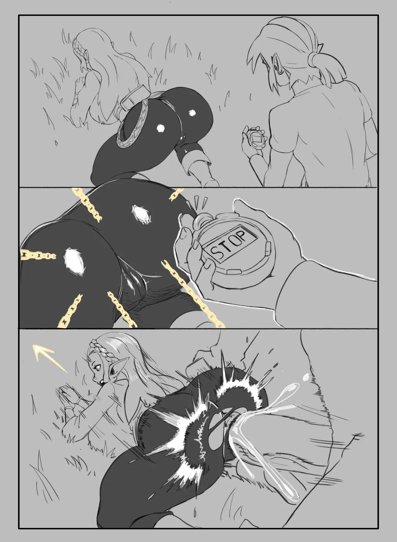 Time Stop Comic page 2 full