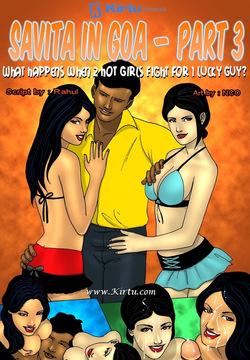 Savita Bhabhi In Goa Episode-3 2 Hot Girls fight for 1 Lucky Guy