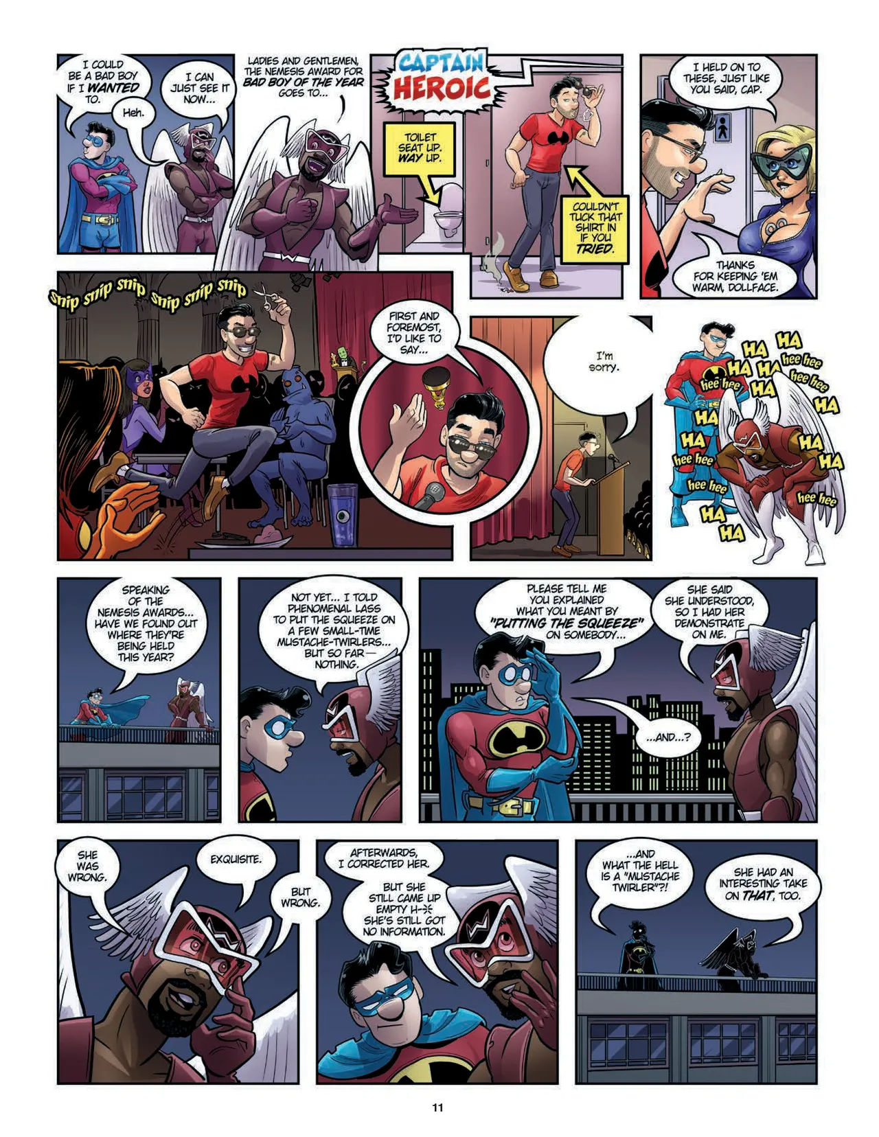 Evil Inc. After Dark Vol.4 - Middle Management page 12 full