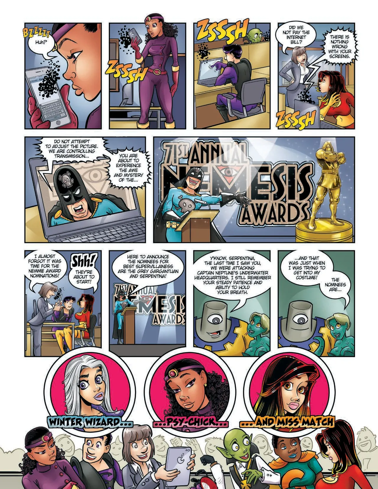 Evil Inc. After Dark Vol.4 - Middle Management page 5 full