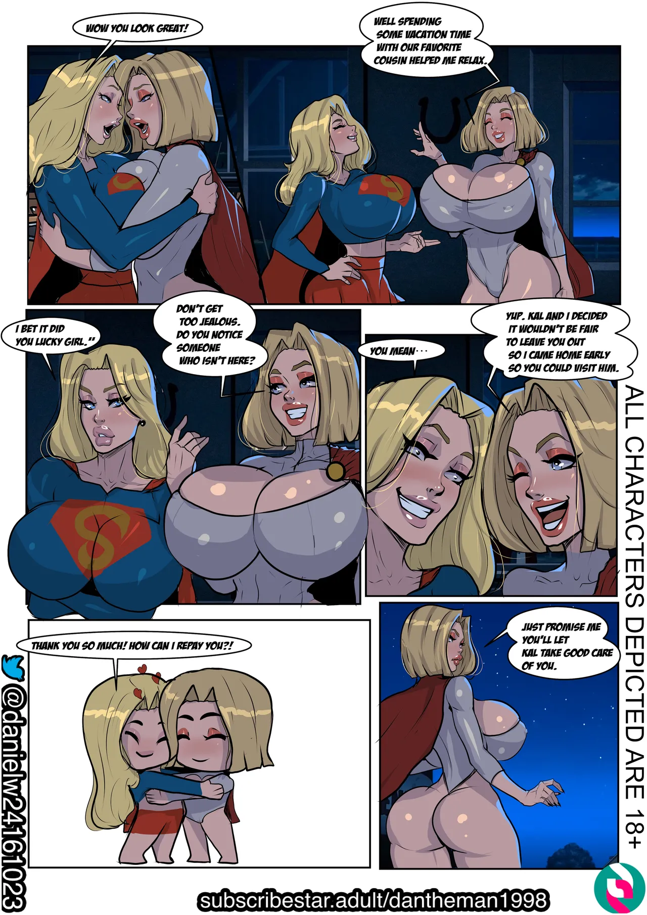 Superman's Super Sluts Ch. 2 page 7 full