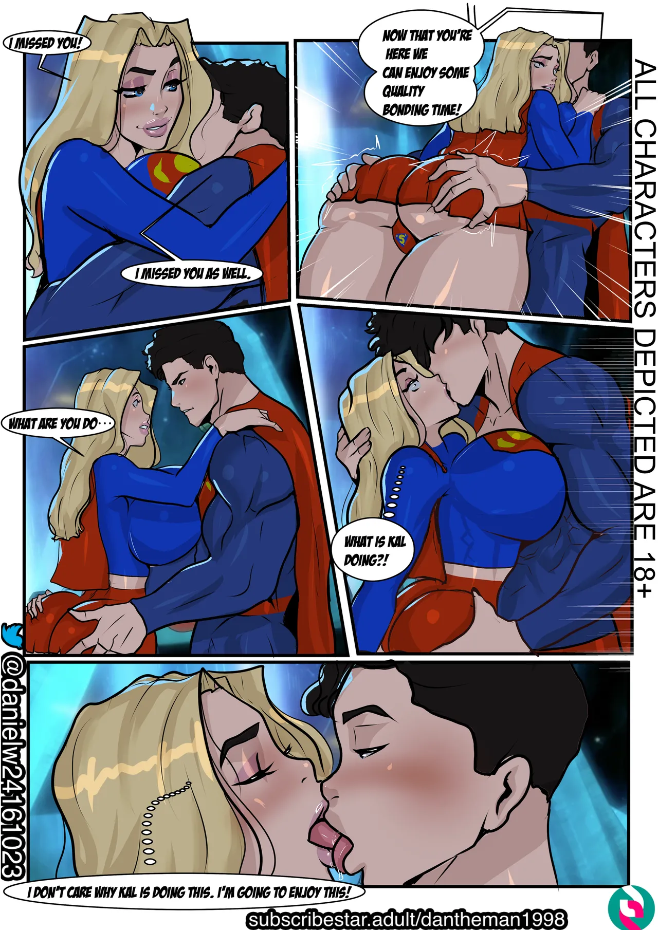 Superman's Super Sluts Ch. 2 page 9 full