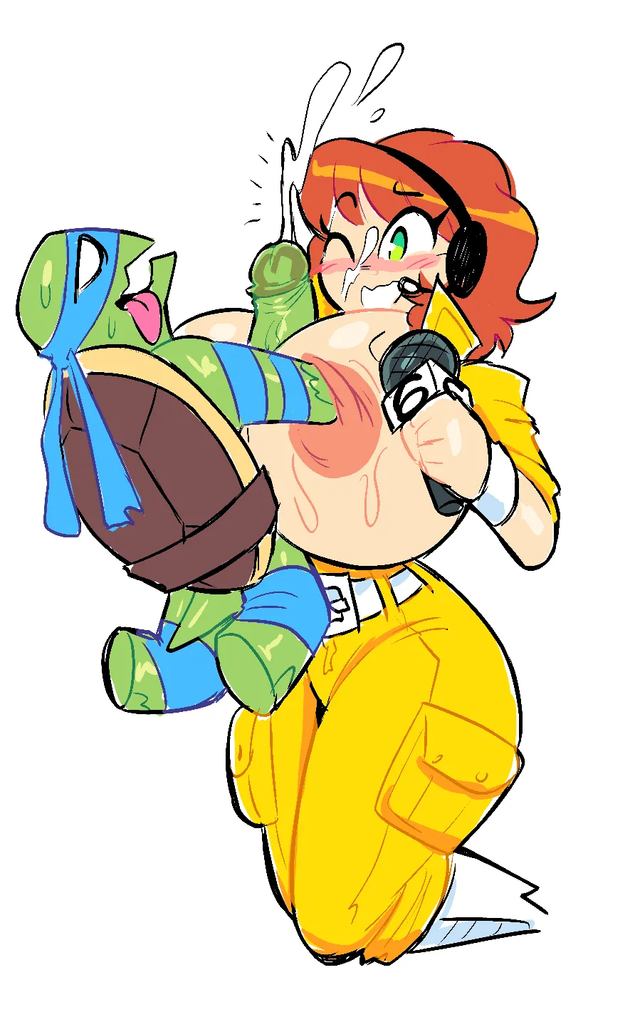 April O'Neil Cryptid Hunter page 4 full