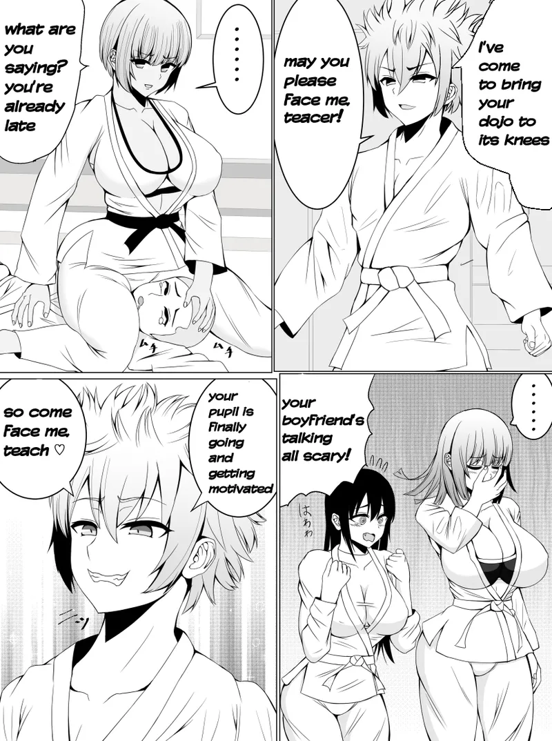 Makenuki | A Horny Defeat page 8 full