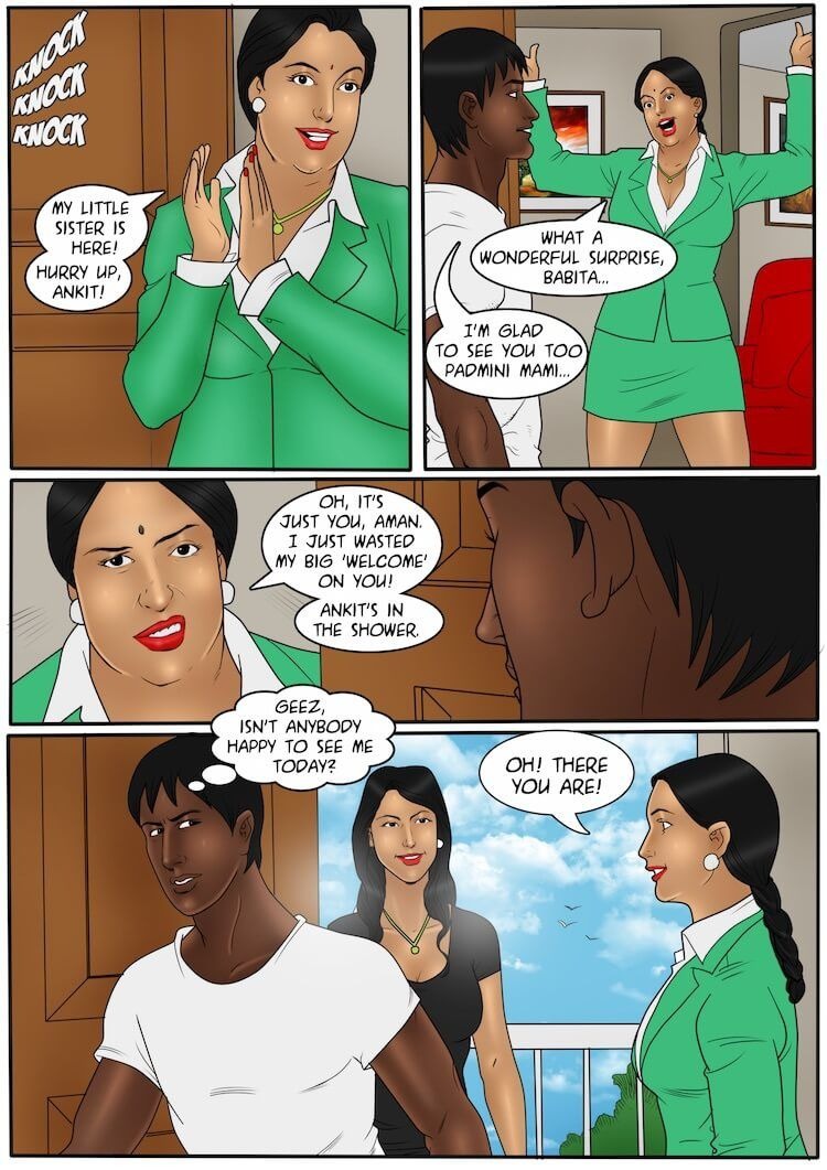 XXX Apartments Episode-22 Can Aman keep his hands of Ankits sexy auntie! page 11 full