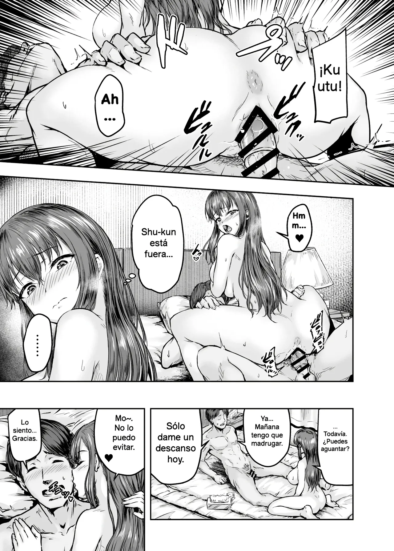 Watashi... Kaerare Chaimashita. - They Changed Me... -AroThir OL ga Yarichin Daigakusei-tachi no Chinpo ni Dohamari suru made- Soushuuhen｜Yo... Fui Sometida. - Ellos me Cambiaron... -Una Oficinista se Hizo Adicta a los Penes de un Grupo de Universitarios- Historia Completa page 6 full