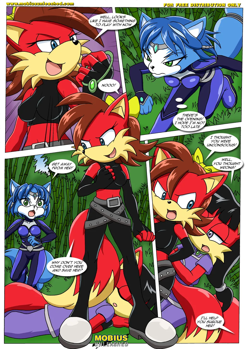 Mobius Unleashed: Foxxxes page 3 full
