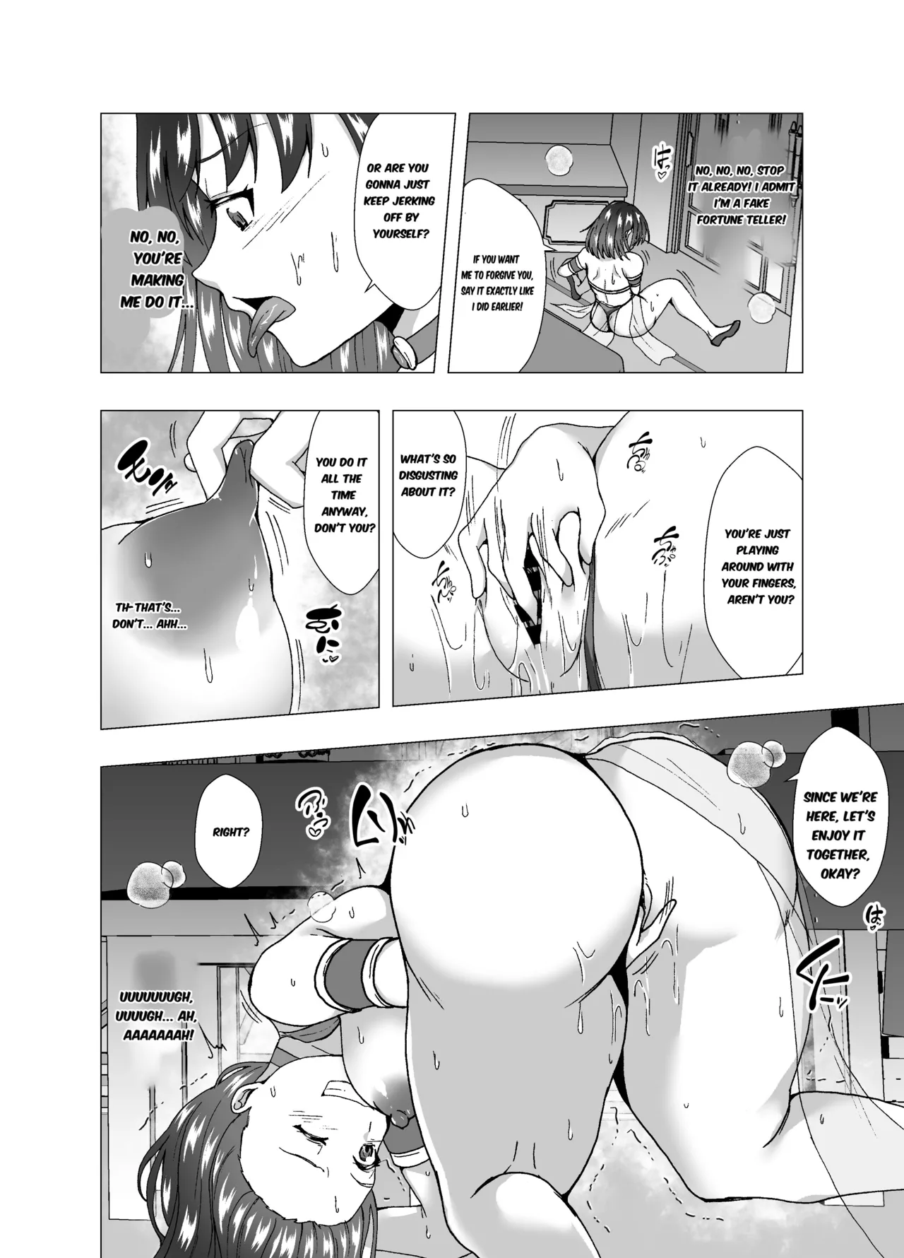 Fake Fortune Teller Gets Whats Coming To Her ~ nchiki Uranaishi, Inga Ouhou no Mukui o Ukeru page 11 full