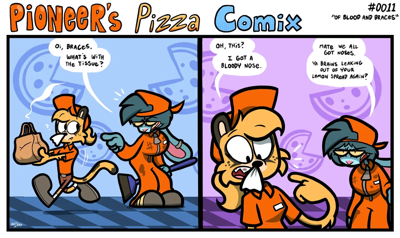 Pioneer's Pizza Comix page 11 full