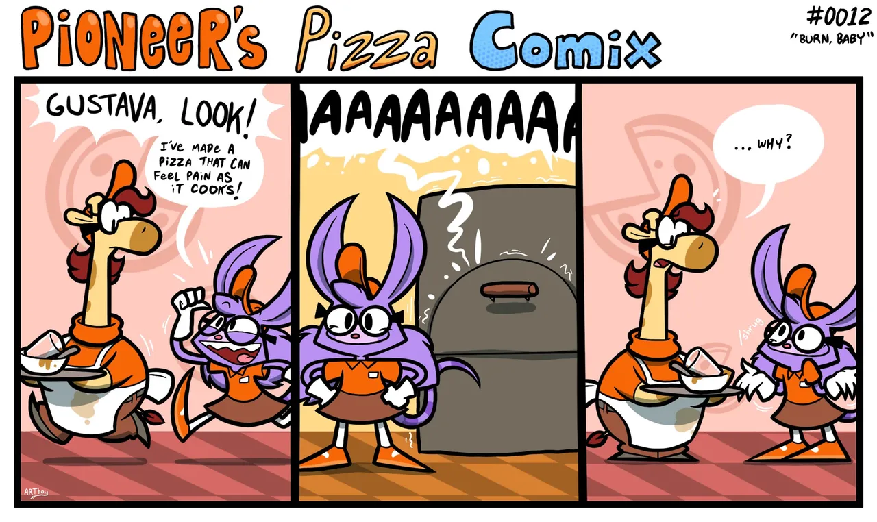 Pioneer's Pizza Comix page 12 full