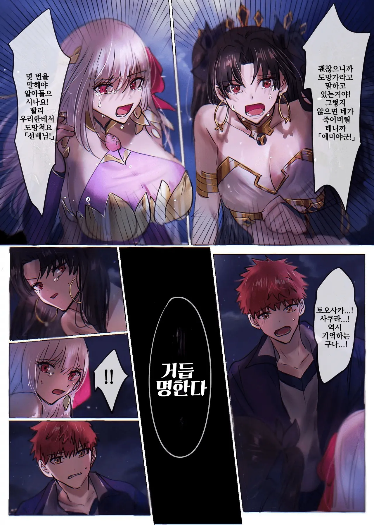 Fate/rewrite ~Rin to Sakura ga Servant-ka Sennou Sareru Hon~ | Fate/rewrite ~토오사카 린과 사쿠라가 서번트화 되서 세뇌되는 책~ page 12 full
