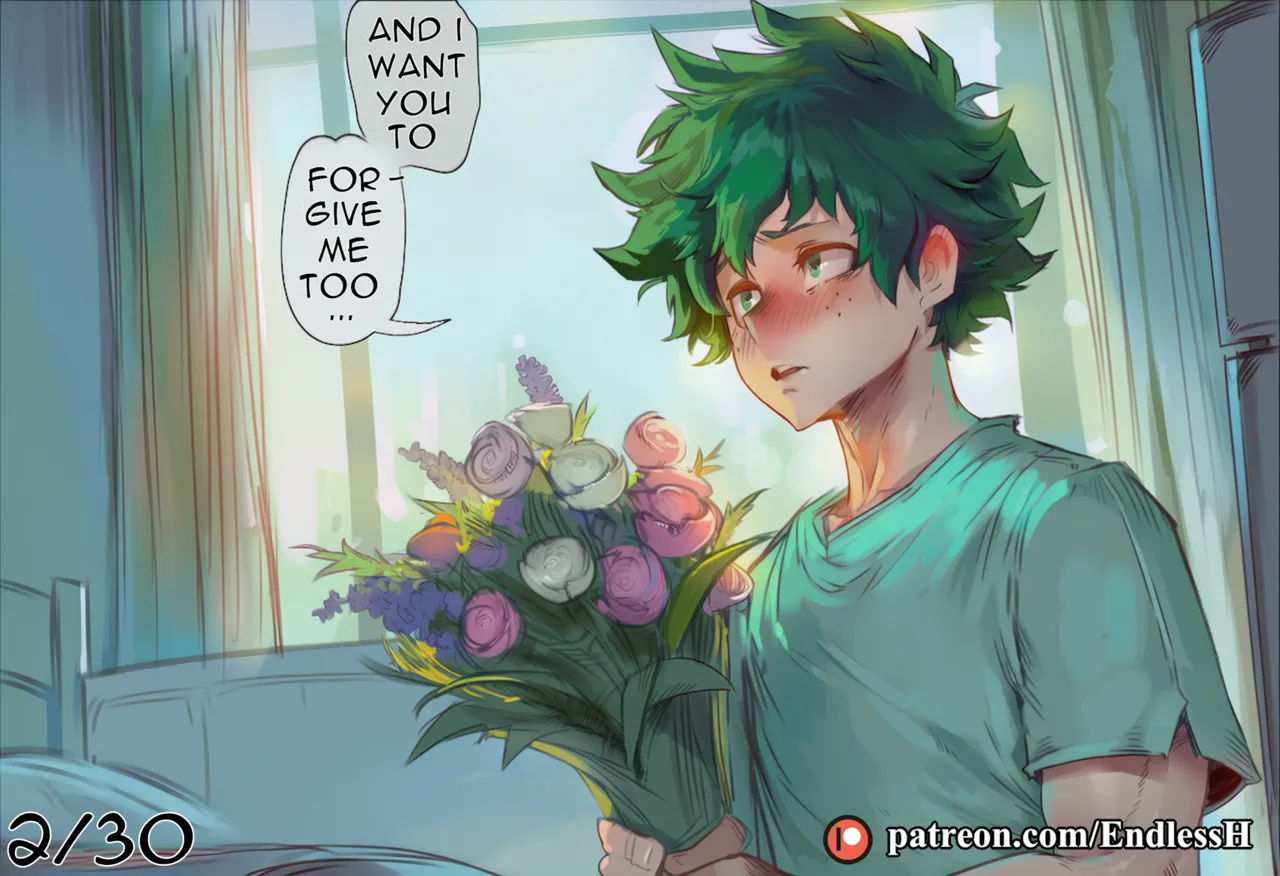 Izuku Midoriya x Lady Nagant: One Shot, One Smash page 3 full