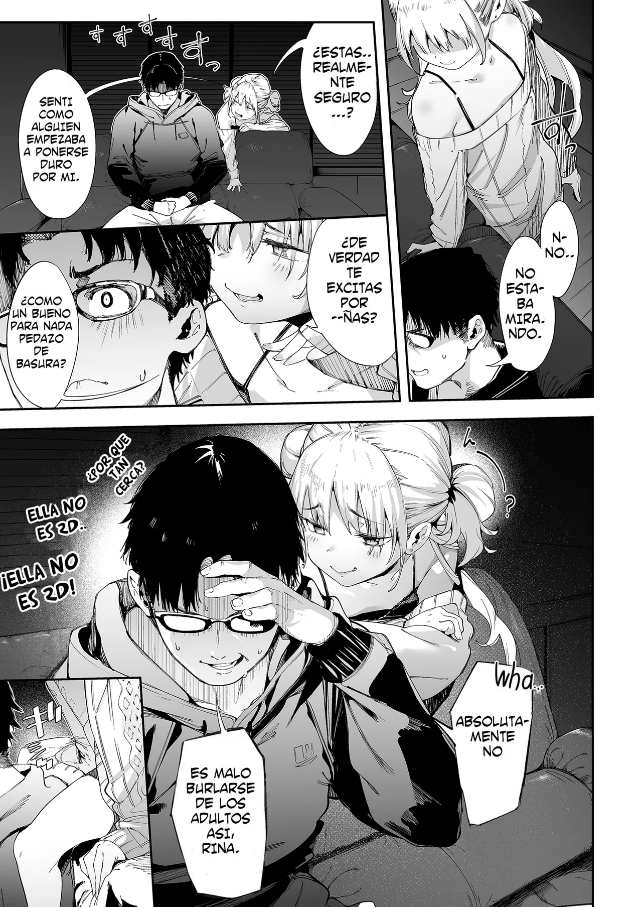 Mesugaki Rina-chan | Pequeña Puta Rina VOL.1 page 9 full