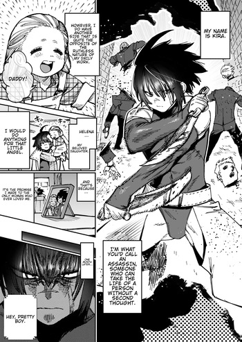 [Horieros] "Mesu Ochi" Sekai Saikyou no Koroshiya Self Mesu-ka Kaizou | The World's Strongest Assassin Self-Feminization (Ongoing)[English] cover