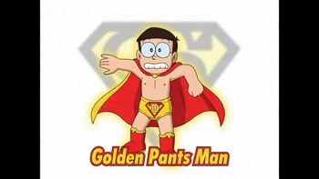 Golden Pants Man cover