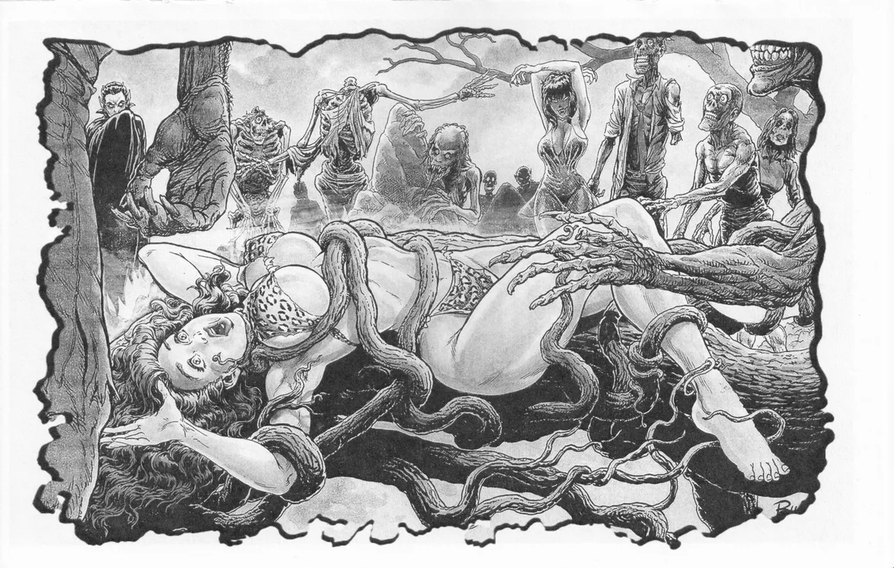 Cavewoman & Fiends - Mature Edition - A Sketchbook By Budd Root page 11 full