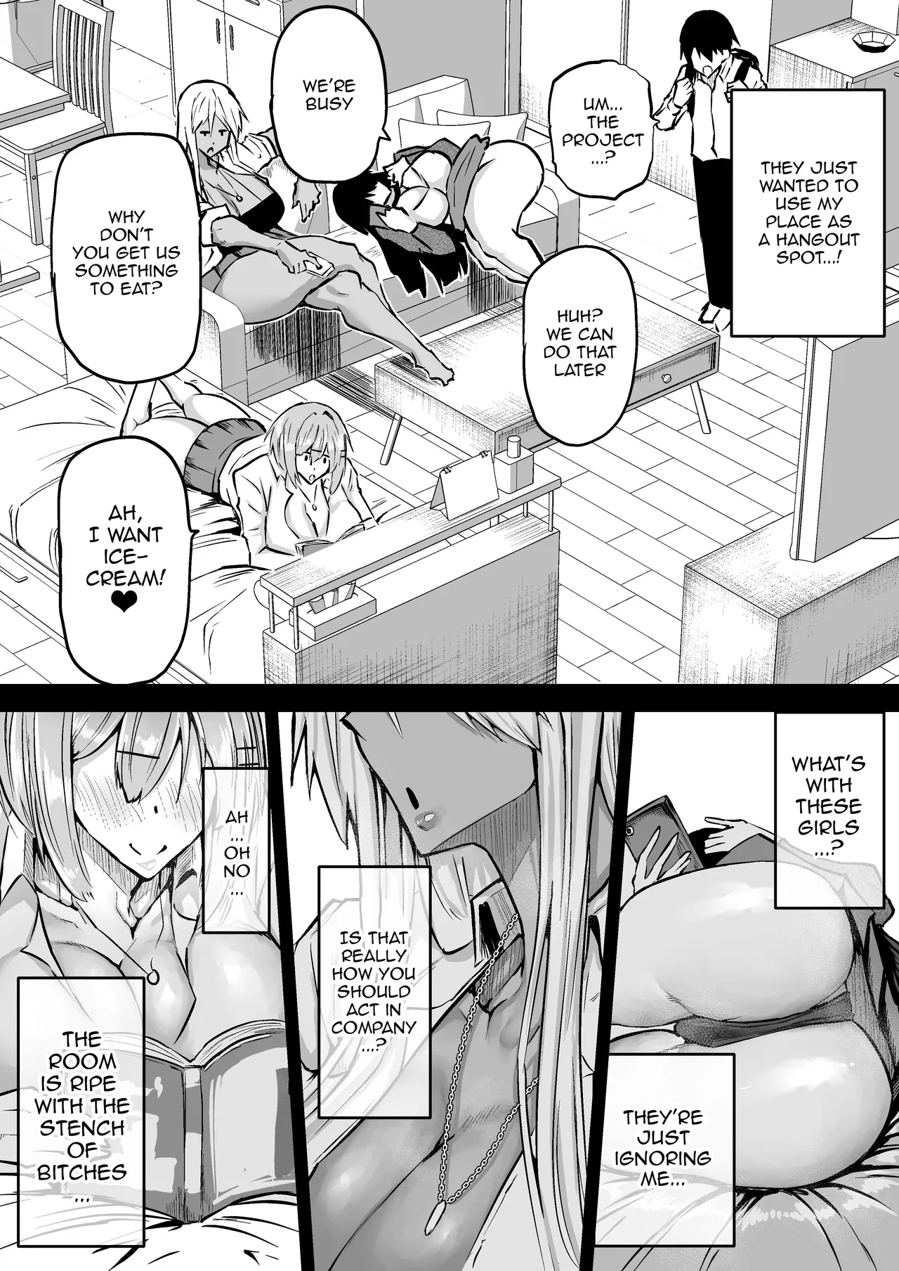 Zenbu Shiboritotte Kureru Deka Chichi Gal | The Huge Tittied Gals That Suck Everything Out Of Me page 5 full