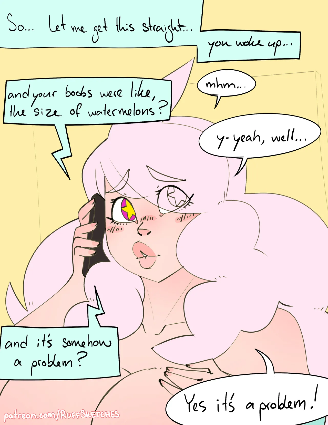 Bobbi comic page 1 full
