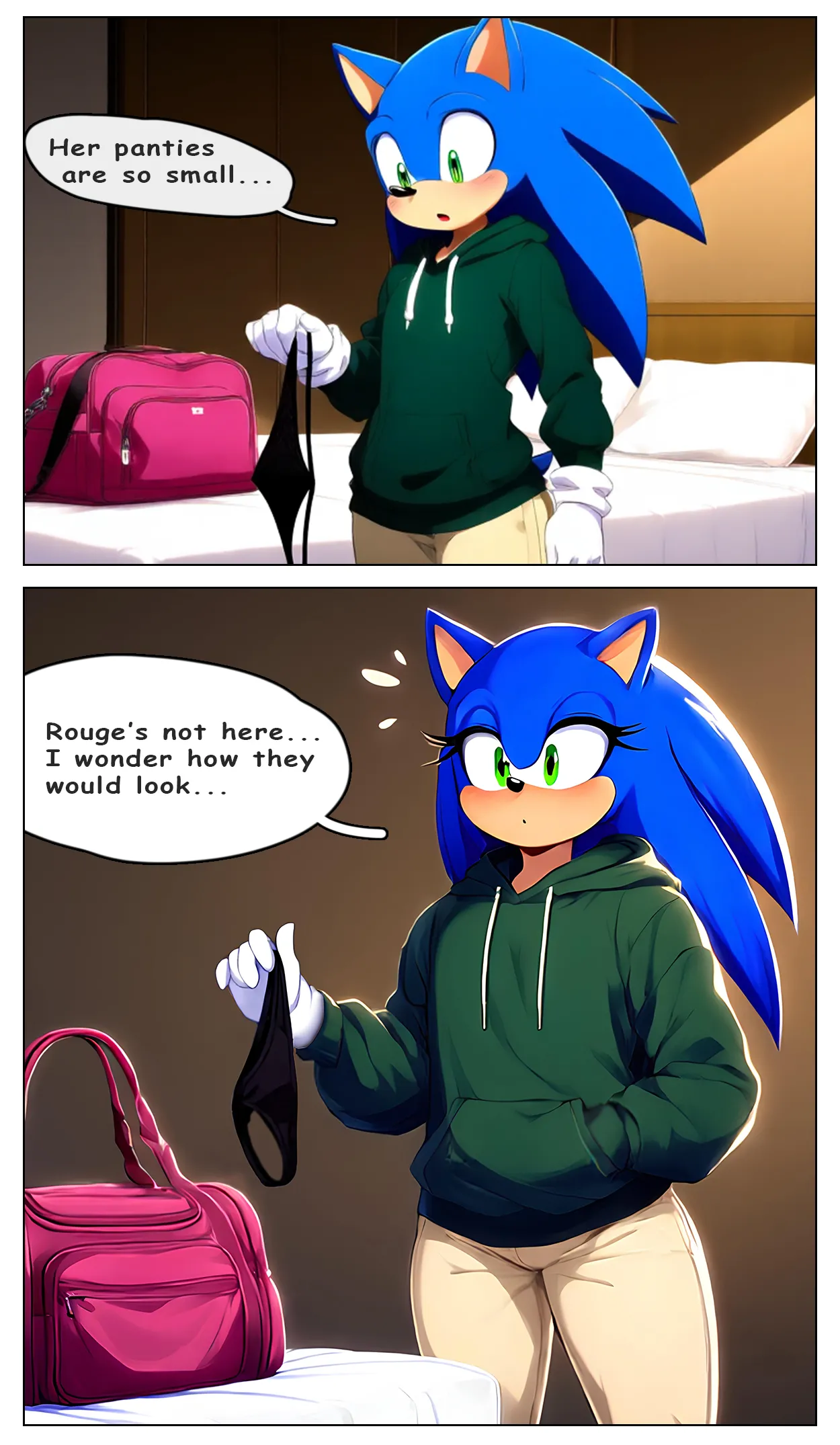 - Sonic The Hedgehog: Curiosity page 4 full