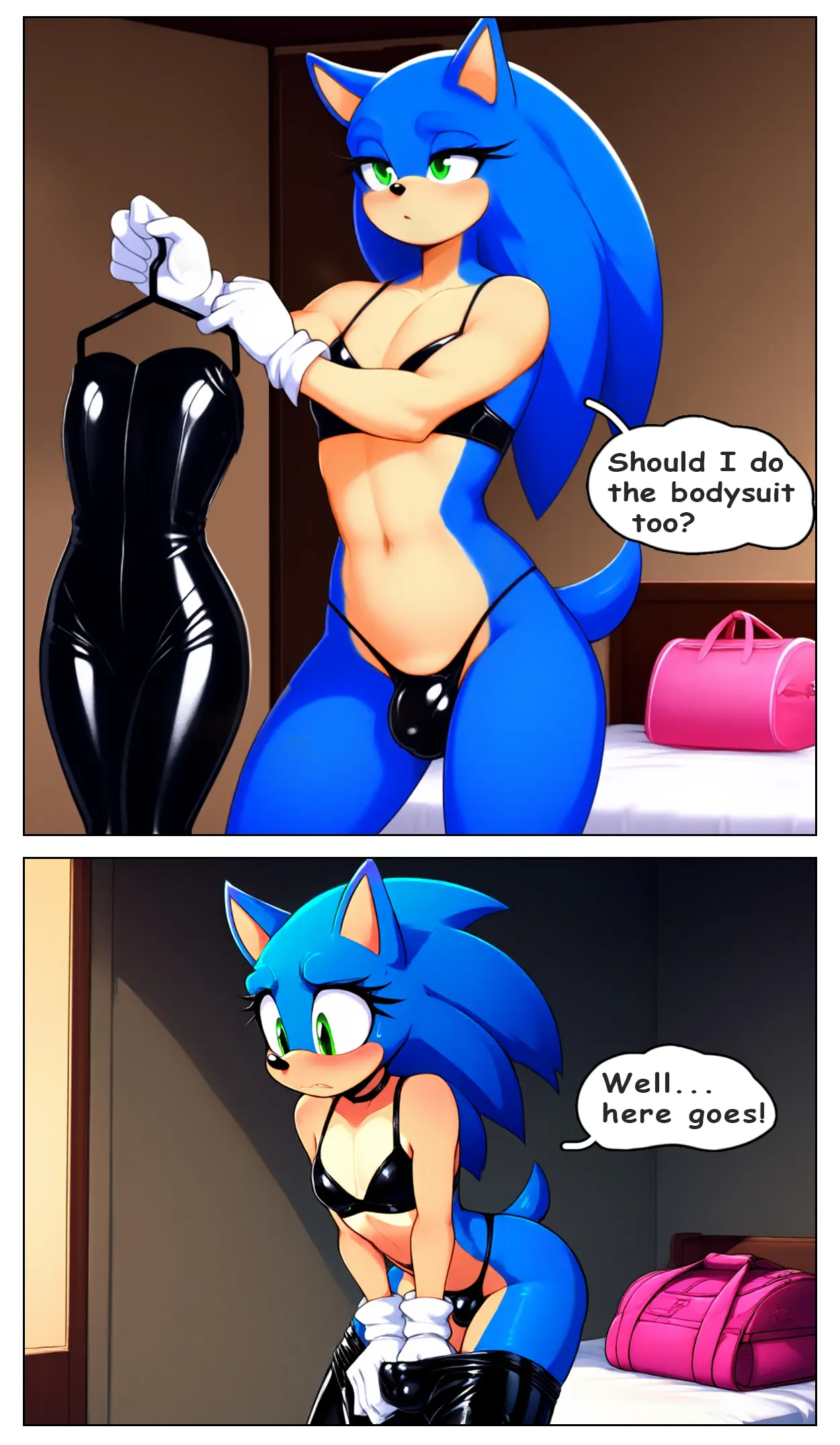 - Sonic The Hedgehog: Curiosity page 8 full