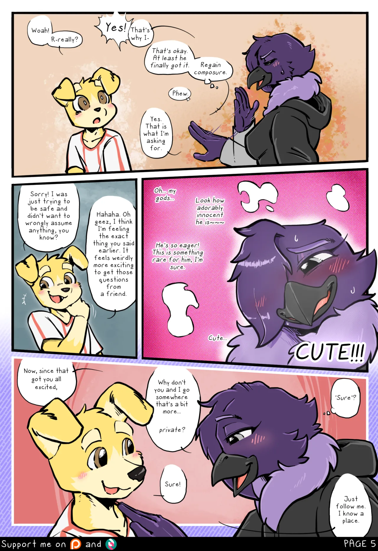 On Her Own page 5 full
