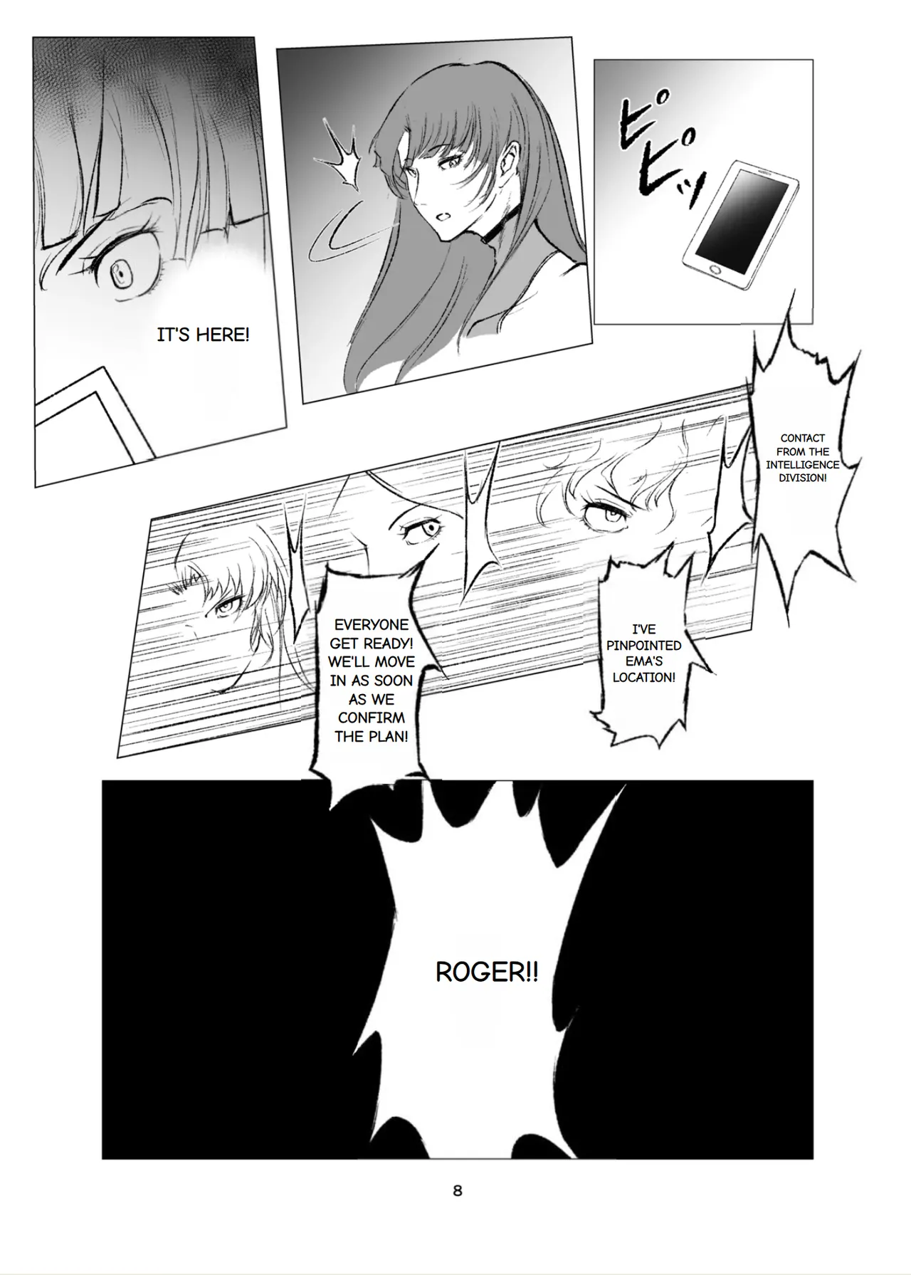 Superheroine Ema no Haiboku 8 page 8 full