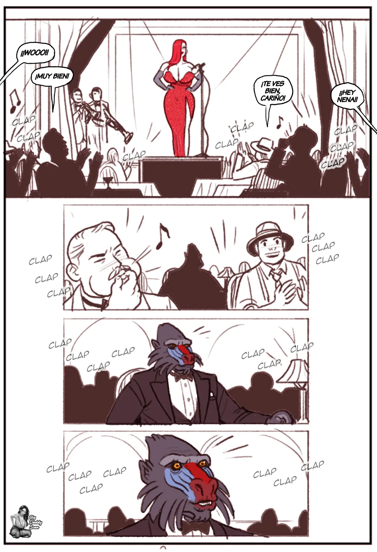 Mandrill ~Quien Se Follo A Jessica Rabbit~ page 6 full