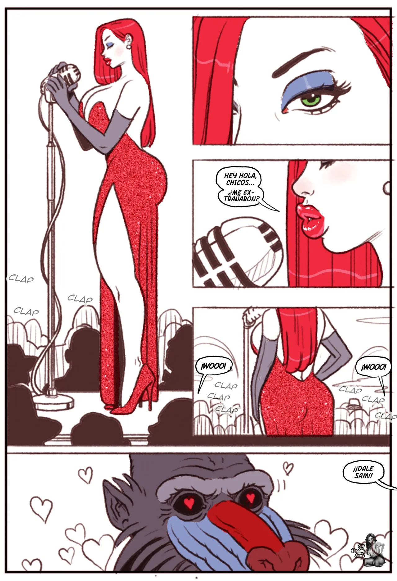 Mandrill ~Quien Se Follo A Jessica Rabbit~ page 7 full