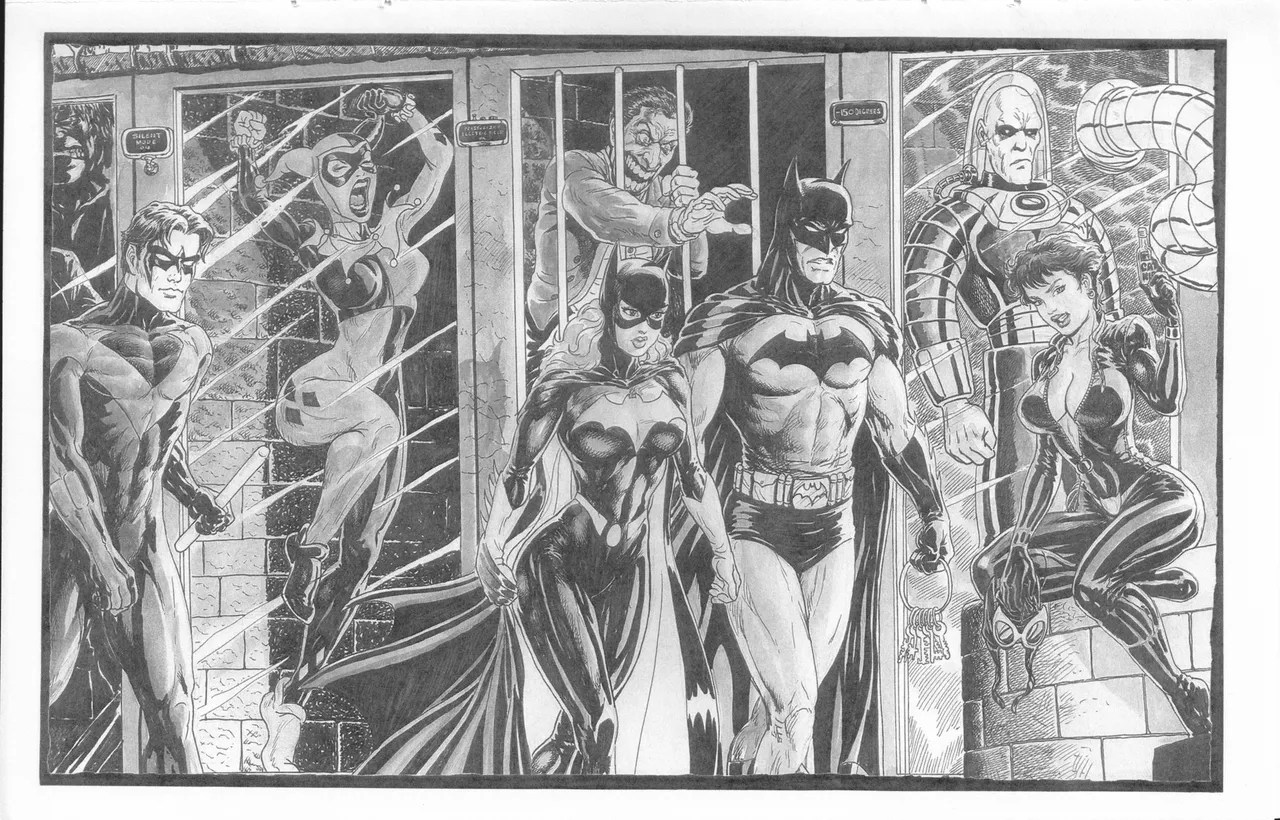 The Cave Drawings of Budd Root - 2009 Convention Art Book page 9 full