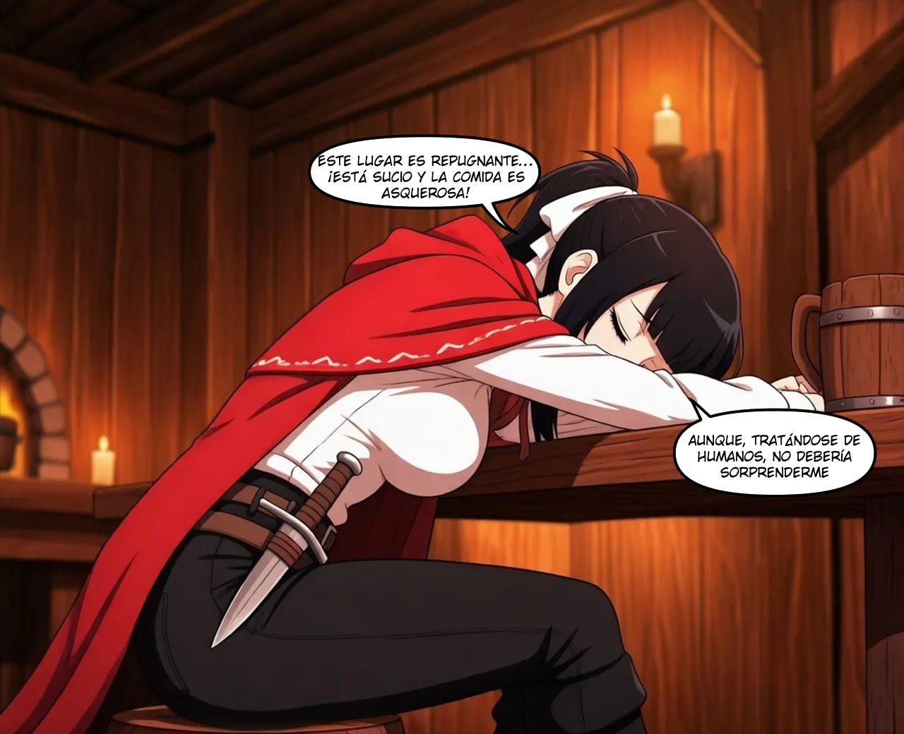 Overlord | Un dia en la vida de Narberal Gamma |  | page 8 full