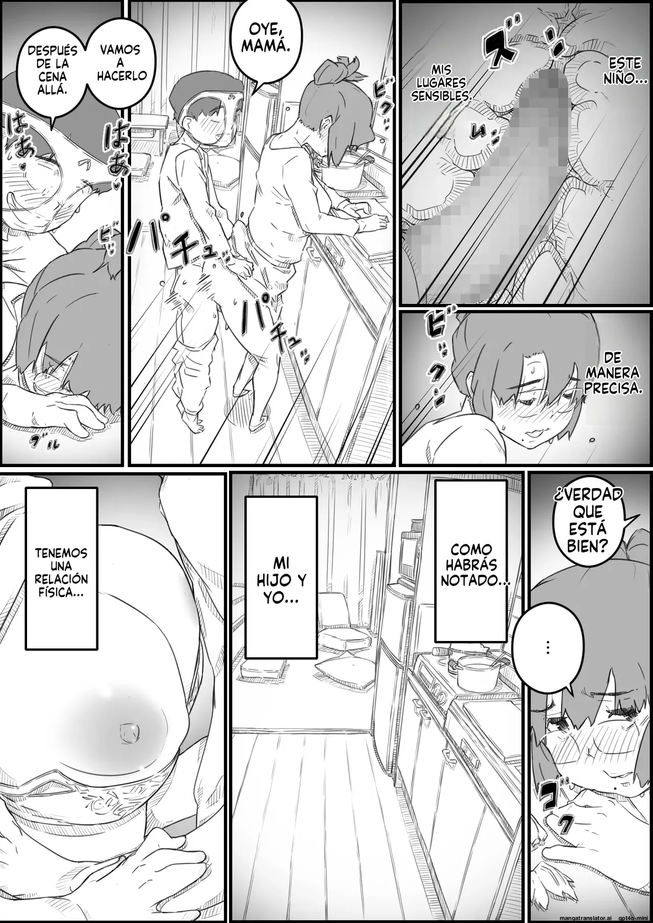 Hitori Kurashi no Musuko no Heya de... Chizuru-san no Baai｜En la habitación de mi hijo, que vive solo... El caso de Chizuru page 12 full