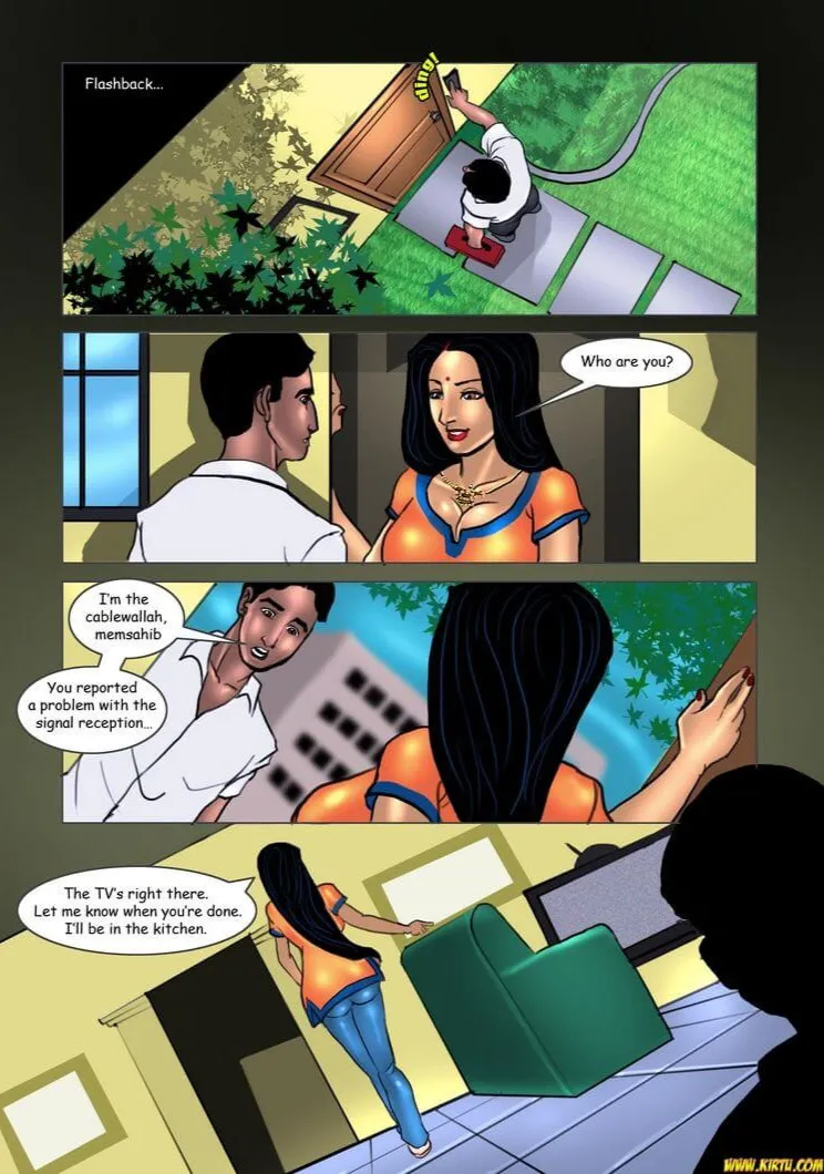 Savita Bhabhi Episode 15 Ashok at Home page 7 full