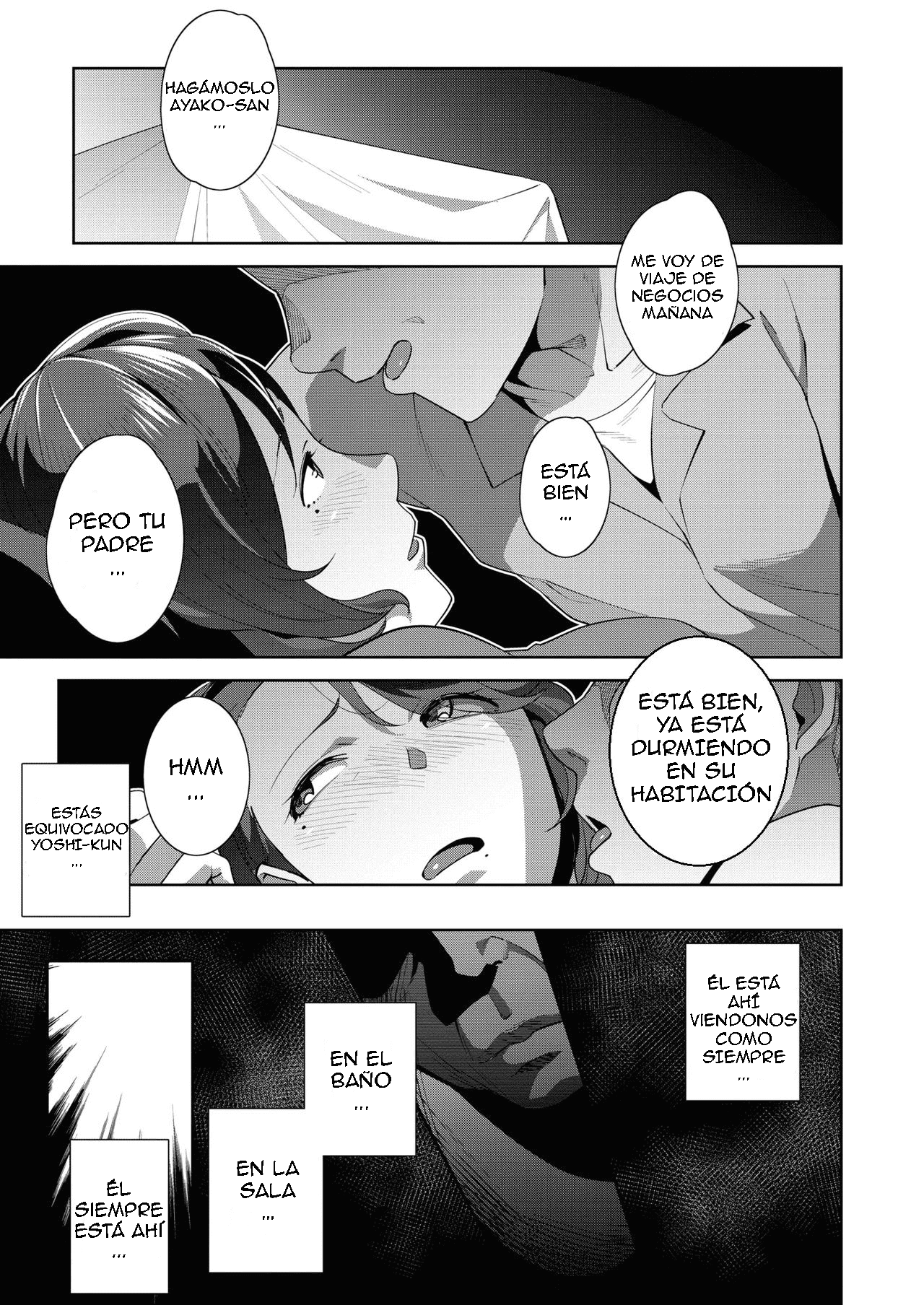 Ayako no Nayamashii Jijou to Jouji｜Las Sospechas de Ayako page 1 full